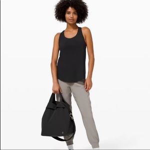 Lululemon on my lever bag